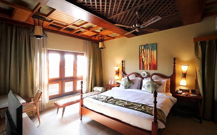 Hotel Sonar Bangla Sundarban dining area serving delicious Bengali tour meals